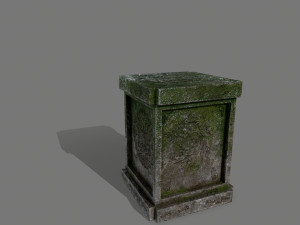 tombstone set 3D Model