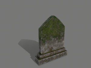 tombstone set 3D Model
