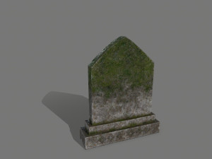 tombstone set 3D Model