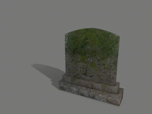 tombstone set 3D Model