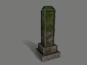 tombstone set 3D Model