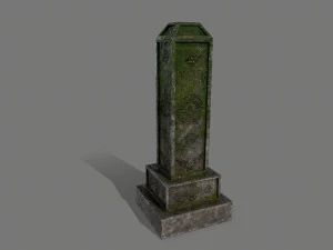 tombstone set 3D Model