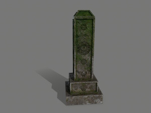 tombstone set 3D Model