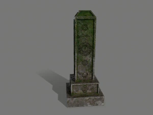 tombstone set 3D Model
