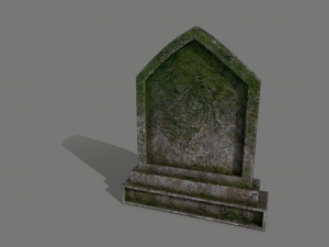 tombstone set 3D Model