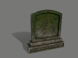 tombstone set 3D Model