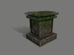tombstone set 3D Model