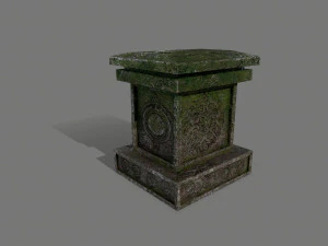 tombstone set 3D Model