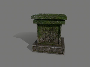 tombstone set 3D Model