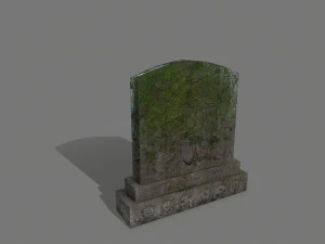 tombstone set 3D Model