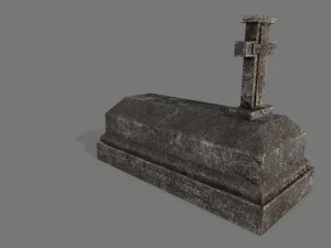 tombstone set 3D Model