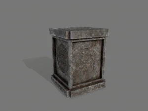 tombstone set 3D Model