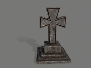 tombstone set 3D Model