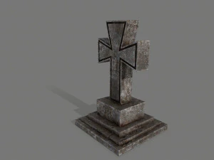 tombstone set 3D Model