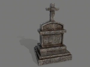 tombstone set 3D Model