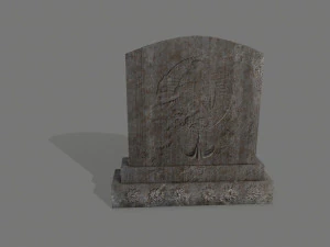tombstone set 3D Model