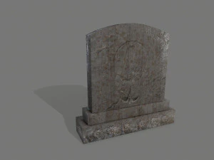 tombstone set 3D Model