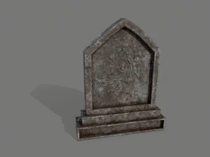 tombstone set 3D Model