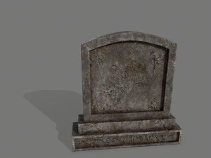 tombstone set 3D Model