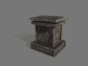 tombstone set 3D Model