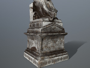 statue Model 3D