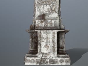statue Model 3D