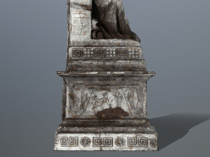 statue Model 3D