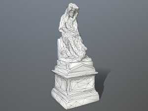 statue Model 3D