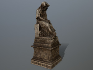 statue 3D मॉडल