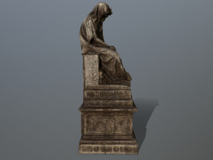 statue 3D मॉडल