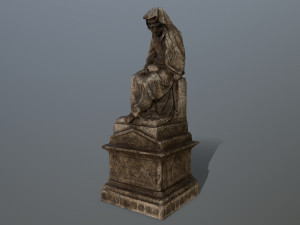 statue 3D मॉडल
