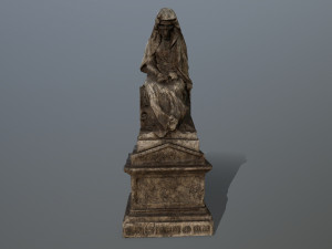 statue 3D मॉडल