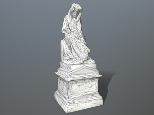 statue 3D 모델