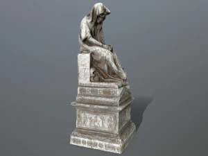 Statue 3D Modell