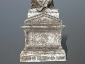 Statue 3D Modell