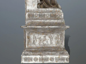 Statue 3D Modell