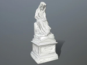 Statue 3D Modell