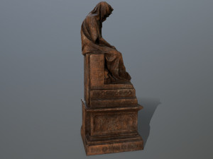 statue 3D मॉडल