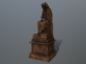 statue 3D मॉडल