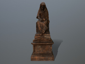 statue 3D मॉडल