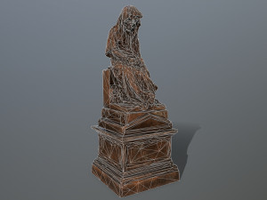 statue 3D मॉडल