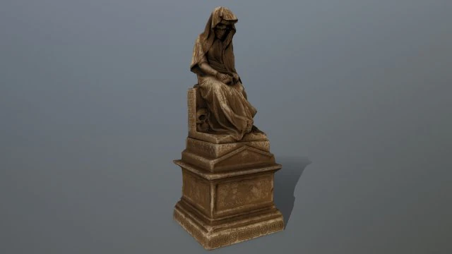 雕像 3D 模型 .c4d .max .obj .3ds .fbx .stl .blend