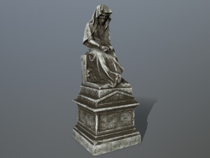 statue 3D मॉडल