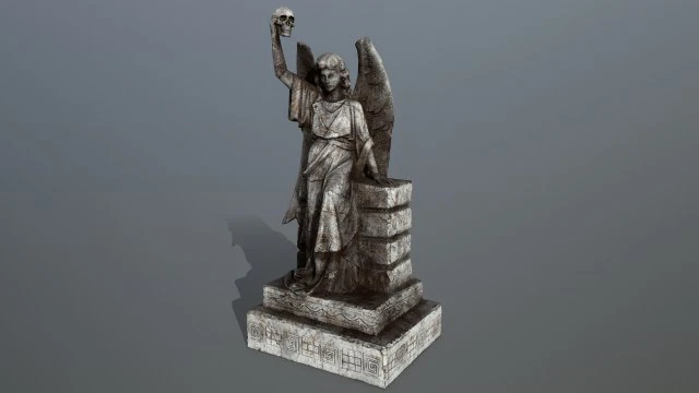 statue2 3D Model .c4d .max .obj .3ds .fbx .stl .blend 