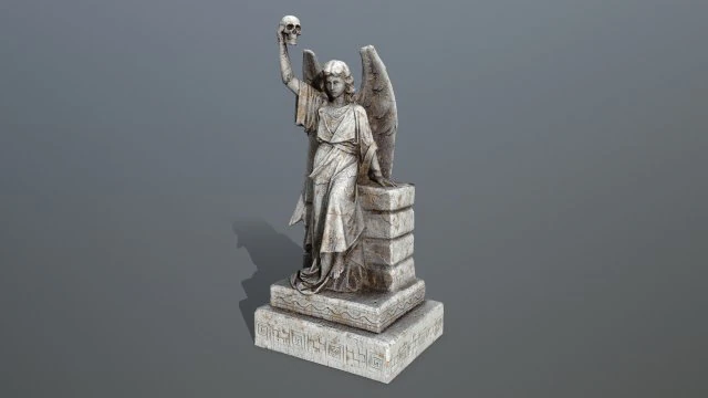 statue2 3D Model .c4d .max .obj .3ds .fbx .stl .blend 