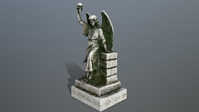 statue2 3D Model .c4d .max .obj .3ds .fbx .stl .blend 