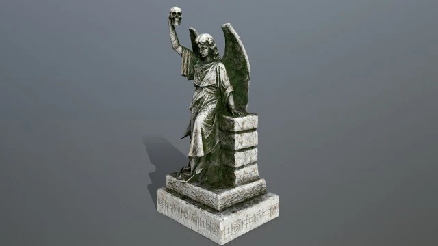 statue2 3D Model .c4d .max .obj .3ds .fbx .stl .blend 