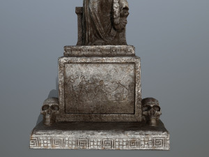 statue3 Modèle 3D