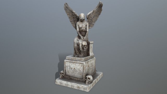 statue3 3D Model .c4d .max .obj .3ds .fbx .stl .blend 