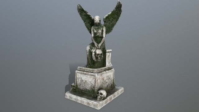 statue3 Model 3D .c4d .max .obj .3ds .fbx .stl .blend 